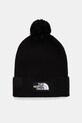 The North Face căciulă TNF Logo Box imprimeu negru NF0A8CHFJK31