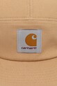 Carhartt WIP czapka z daszkiem Backley I034853.07EXX brązowy AW25