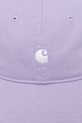Carhartt WIP șapcă Madison Logo I023750.31MXX violet AW25