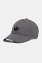 adidas Originals șapcă de baseball din bumbac bumbac gri JV7388
