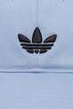 adidas Originals șapcă de baseball din bumbac albastru JV7389