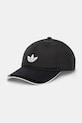 adidas Originals czapka z daszkiem aplikacja czarny JV7445