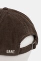 Gant czapka z daszkiem sztruksowa 9900280 zielony AW25