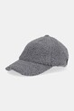 Rains czapka z daszkiem 20650 Fleece Cap pozostałe szary 20650.