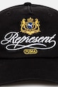 Puma cotton baseball cap PUMA x REPRESENT 26600 black AW25