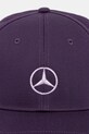 Bavlnená šiltovka adidas x Mercedes JZ2547 fialová AW25