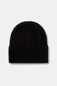 Σκουφί από μείγμα μαλλιού Jack Wolfskin FUZZY με μείγμα μαλλιού μαύρο A65238
