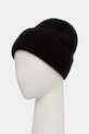 Σκουφί από μείγμα μαλλιού Jack Wolfskin FUZZY A65238 μαύρο AW25