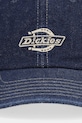 Dickies șapcă de baseball din denim DK0A867H albastru AW25