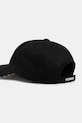 Akcesoria VETEMENTS czapka z daszkiem bawełniana Polizei UH76CA300BW czarny