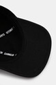 VETEMENTS czapka z daszkiem bawełniana Cof czarny UCF76CA100B