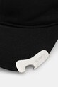 VETEMENTS czapka z daszkiem bawełniana Bottle-Opener UH76CA550B czarny AW25