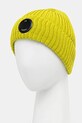 C.P. Company czapka wełniana 19CMAC739A005509A żółty AW25