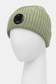 C.P. Company czapka wełniana 19CMAC739A005509A zielony AW25