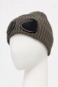 C.P. Company czapka wełniana 19CMAC742A005509A brązowy AW25