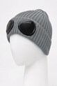 C.P. Company czapka wełniana 19CMAC742A005509A szary AW25