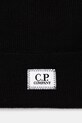 Akcesoria C.P. Company czapka wełniana 19CMAC305A005509A czarny