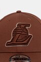 New Era czapka z daszkiem bawełniana 60691406 brązowy AW25