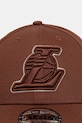 Хлопковая кепка New Era 60691406 коричневый AW25