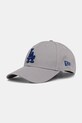 New Era czapka z daszkiem bawełniana 0 aplikacja szary 60691275