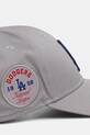 New Era czapka z daszkiem bawełniana 0 60691275 szary AW25