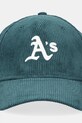New Era czapka z daszkiem bawełniana 0 60691061 zielony AW25