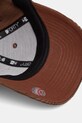 New Era czapka z daszkiem bawełniana 0 brązowy 60691054