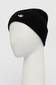 Čiapka adidas Originals Adicolor Cuff JW7998 čierna AW25