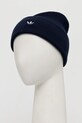 adidas Originals czapka Adicolor Cuff JZ4980 niebieski AW25