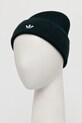 adidas Originals czapka Adicolor Cuff JZ4983 zielony AW25