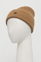 adidas Originals czapka Adicolor Cuff JW1115 brązowy AW25