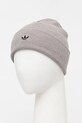 adidas Originals czapka Adicolor Cuff JW1116 szary AW25