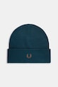 Fred Perry căciulă de lână uni turcoaz C8161