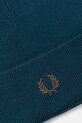 Akcesoria Fred Perry czapka z wełną C8161 turkusowy