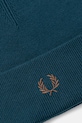 Accesorii Fred Perry căciulă de lână C8161 turcoaz