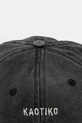 Хлопковая кепка Kaotiko чёрный AR012.01.1528
