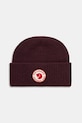 Fjallraven czapka wełniana 1960 Logo gładkie fioletowy F78142