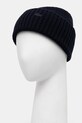 Lacoste czapka wełniana RB4163 granatowy AW25