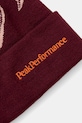 Peak Performance czapka z dodatkiem wełny G79880 bordowy AW25