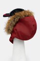 Martine Rose czapka z daszkiem Parka Cap 1215WO18102 bordowy AW25