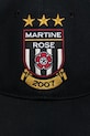 Akcesoria Martine Rose czapka z daszkiem Parka Cap 1215WO18102 bordowy