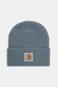 Carhartt WIP czapka Short Watch Hat pozostałe turkusowy I017326.33EXX