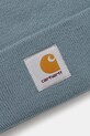 Akcesoria Carhartt WIP czapka Short Watch Hat I017326.33EXX turkusowy