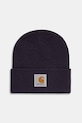 Carhartt WIP czapka Short Watch Hat pozostałe fioletowy I017326.889XX