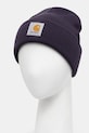 Carhartt WIP czapka Short Watch Hat I017326.889XX fioletowy AW25