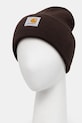 Carhartt WIP czapka Acrylic Watch Hat I020222.33HXX brązowy AW25