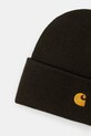 Akcesoria Carhartt WIP czapka Chase Beanie I026222.3CBXX zielony