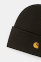 Αξεσουάρ Σκούφος Carhartt WIP Chase Beanie I026222.3CBXX πράσινο