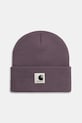 Carhartt WIP czapka W' Ashley Beanie pozostałe fioletowy I035898.33IXX
