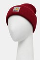 Carhartt WIP czapka bawełniana Ohio Beanie I035430.H8XX bordowy AW25